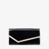 Emmie svart lackläderclutch Emmie svart lackläderclutch