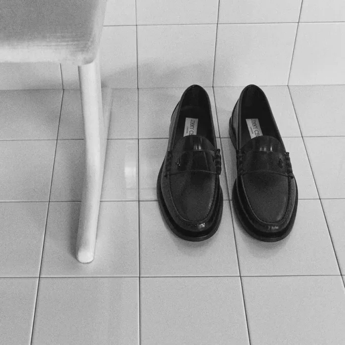 Ethan Loafer Svart Box-loafer i kalvskinn Ethan Loafer Svart Box-loafer i kalvskinn