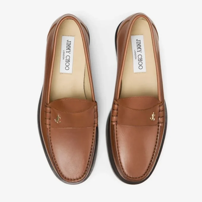 Ethan Loafer Tan Mattborstat läder Loafer Ethan Loafer Tan Mattborstat läder Loafer