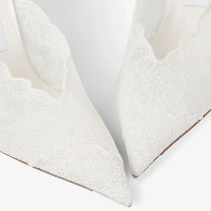 Faiz 100 elfenbensvita pumps från Jimmy Choo Faiz 100 elfenbensvita pumps från Jimmy Choo