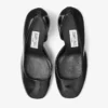Farren 85 svarta pumps i mjukt spazzolato-läder Farren 85 svarta pumps i mjukt spazzolato-läder