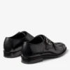 Finnion Monkstrap Svarta skor i borstat läder med monkstrap Finnion Monkstrap Svarta skor i borstat läder med monkstrap