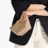 Ganache Chai-clutch i nappaläder Ganache Chai-clutch i nappaläder
