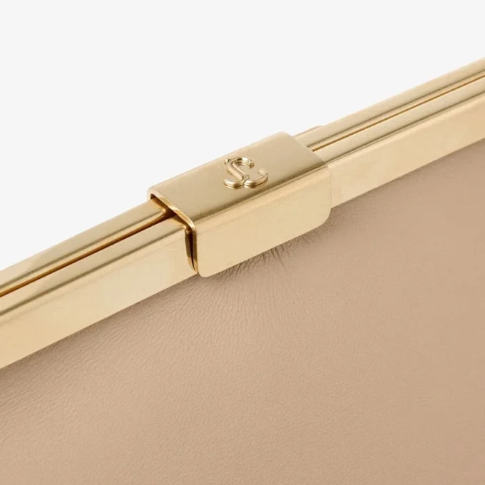 Ganache Chai-clutch i nappaläder Ganache Chai-clutch i nappaläder