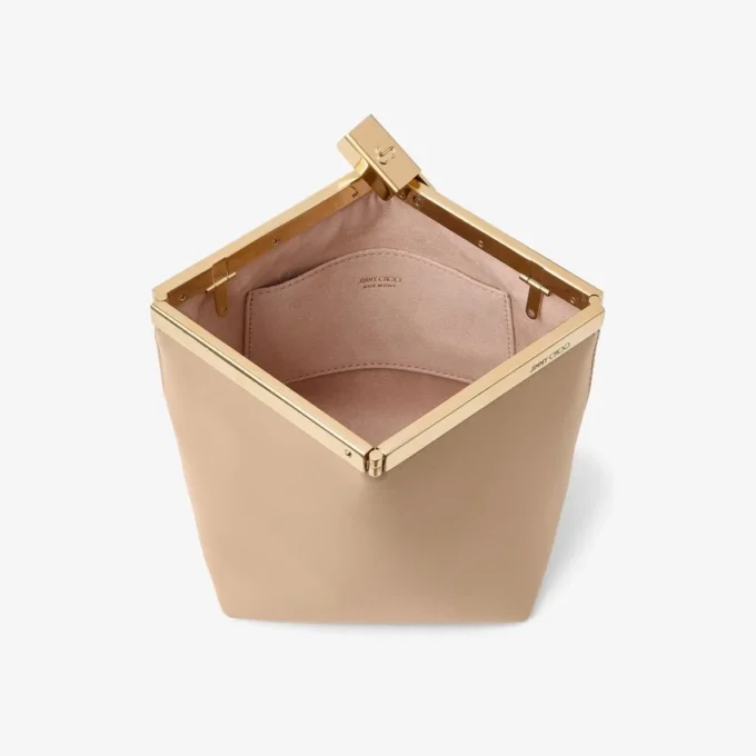 Ganache Chai-clutch i nappaläder Ganache Chai-clutch i nappaläder