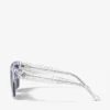 Giava Crystal Glitter Square solglasögon Giava Crystal Glitter Square solglasögon