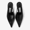 Isa 95 svarta läderpumps Isa 95 svarta läderpumps