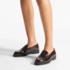 Ivy Loafer Sambuco Loafers i glansigt läder med krokodilprägling