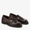 Ivy Loafer Sambuco Loafers i glansigt läder med krokodilprägling