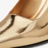 Ixia 95 guldfärgade pumps i flytande metall Ixia 95 guldfärgade pumps i flytande metall