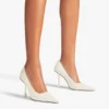 Ixia 95 pumps i lackläder i latte Ixia 95 pumps i lackläder i latte