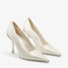 Ixia 95 pumps i lackläder i latte Ixia 95 pumps i lackläder i latte