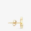 Jc Mini Studs Jc Mini Stud-örhängen i guldpläterad metall