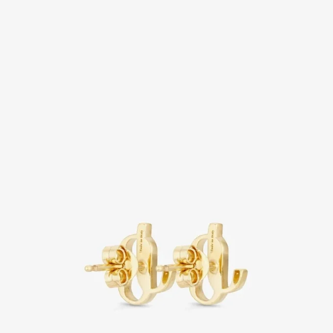Jc Mini Studs Jc Mini Stud-örhängen i guldpläterad metall