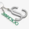 Jc Multi Charm silver- och grönmetallisk nappa-väska med stjärnlogotyp Jc Multi Charm silver- och grönmetallisk nappa-väska med stjärnlogotyp