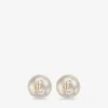Jc Pearl Studs Jc Pearl Stud-örhängen i guldpläterad metall Jc Pearl Studs Jc Pearl Stud-örhängen i guldpläterad metall