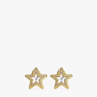Jc Star Studs Guldpläterade Jc Star-örhängen med Swarovski-kristaller