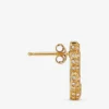 Jc Studs guldpläterade metallörhängen med Swarovski-kristaller Jc Studs guldpläterade metallörhängen med Swarovski-kristaller
