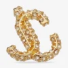 Jc Studs guldpläterade metallörhängen med Swarovski-kristaller Jc Studs guldpläterade metallörhängen med Swarovski-kristaller