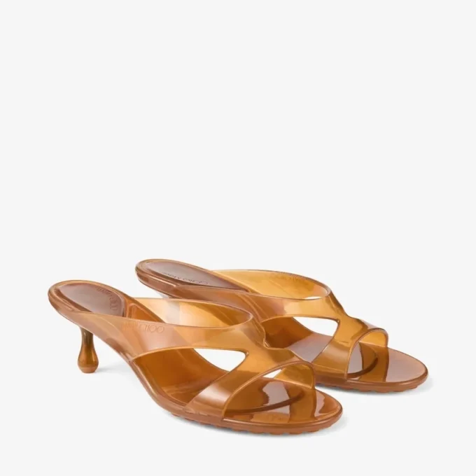 Jelly Drop 50 sandaler i bärnstensfärgad gelé Jelly Drop 50 sandaler i bärnstensfärgad gelé