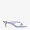 Jelly Drop 50 silverglittrande jelly-sandaler Jelly Drop 50 silverglittrande jelly-sandaler
