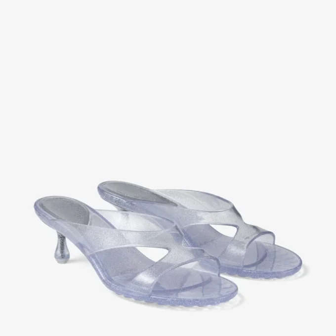 Jelly Drop 50 silverglittrande jelly-sandaler Jelly Drop 50 silverglittrande jelly-sandaler