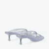 Jelly Drop 50 silverglittrande jelly-sandaler Jelly Drop 50 silverglittrande jelly-sandaler