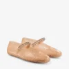 Jelly Light Toffee-ballerinaskor med kristallprydnad Jelly Light Toffee-ballerinaskor med kristallprydnad