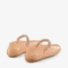 Jelly Light Toffee-ballerinaskor med kristallprydnad Jelly Light Toffee-ballerinaskor med kristallprydnad