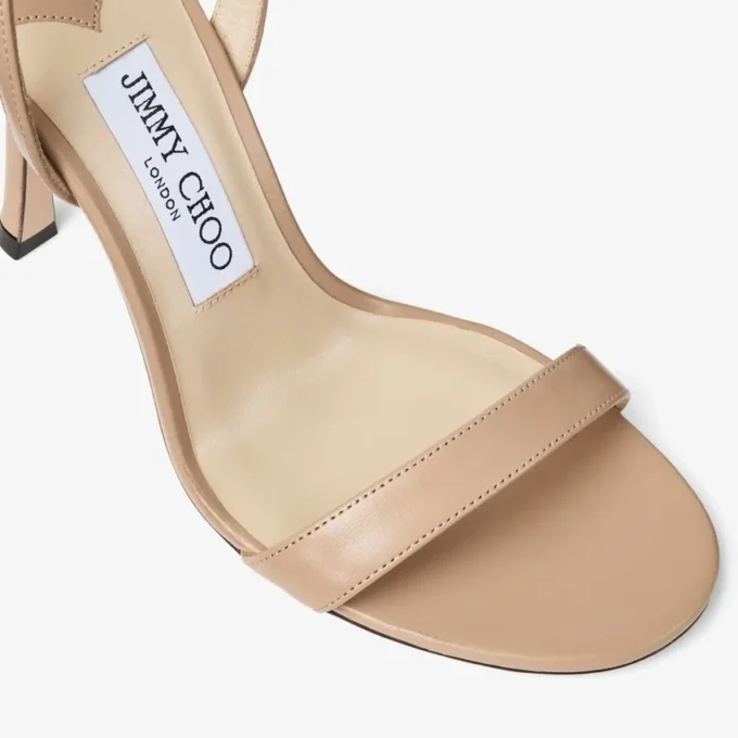 Jenn 100 sandaler i chai-färgat nappaläder Jenn 100 sandaler i chai-färgat nappaläder