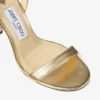 Jenn 100 sandaler i guldmetalliskt nappaläder Jenn 100 sandaler i guldmetalliskt nappaläder