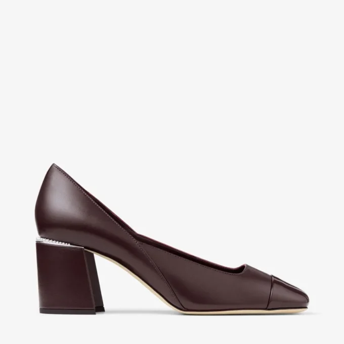 Jenson 65 Deep Merlot pumps i lackat nappaläder Jenson 65 Deep Merlot pumps i lackat nappaläder
