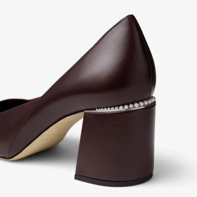 Jenson 65 Deep Merlot pumps i lackat nappaläder Jenson 65 Deep Merlot pumps i lackat nappaläder