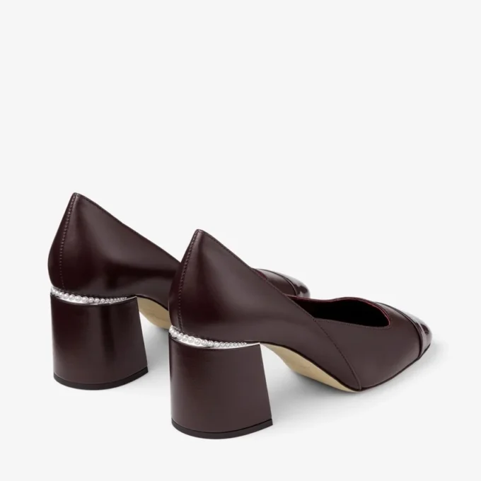 Jenson 65 Deep Merlot pumps i lackat nappaläder Jenson 65 Deep Merlot pumps i lackat nappaläder