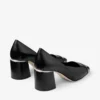 Jenson 65 svarta pumps i lackläder och nappaläder Jenson 65 svarta pumps i lackläder och nappaläder