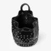Jimmy Choo Noir Kei Ninomiya ryggsäck  Svart ryggsäck i nappaläder med metalliska stjärndekorationer