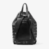 Jimmy Choo Noir Kei Ninomiya ryggsäck  Svart ryggsäck i nappaläder med metalliska stjärndekorationer
