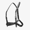 Jimmy Choo Noir Kei Ninomiya Single Star Harness Svart sel i slätt kalvskinn med metallprydnad i form av flera stjärnor