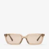 Josi genomskinliga solglasögon i beige