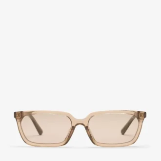 Josi genomskinliga solglasögon i beige