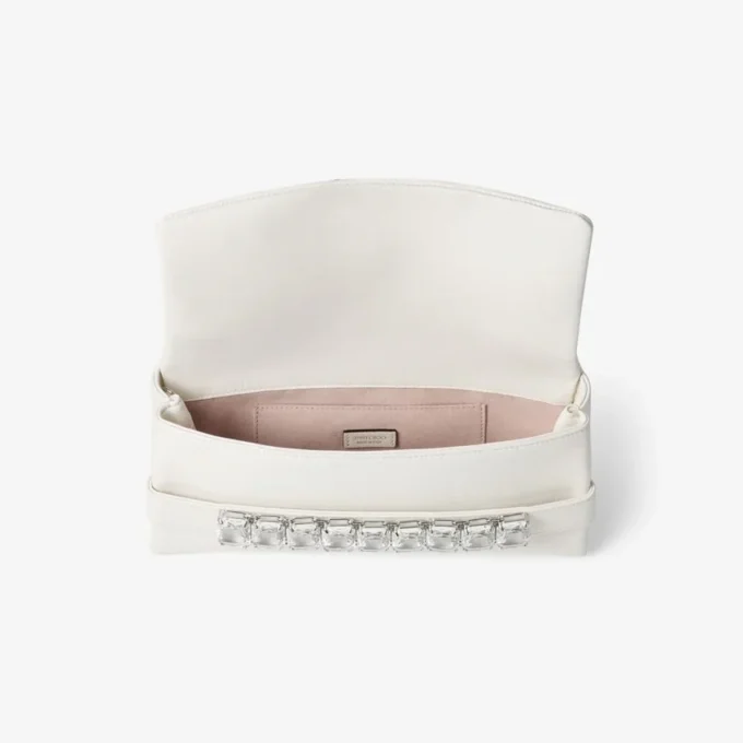 Kya Latte-clutch i nappaläder Kya Latte-clutch i nappaläder