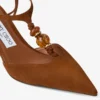 Lauri 50 Slingbacks i tanfärgat mocka med pärlor Lauri 50 Slingbacks i tanfärgat mocka med pärlor