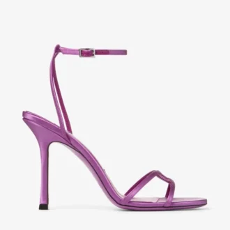 Leo 100 Violet Orchid satinsandaler