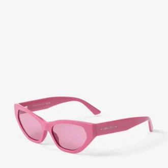 Leyla Candy Pink Cat Eye-solglasögon