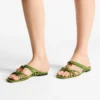 Lova Mule Flat Clover Mix mockaskor med pärlor Lova Mule Flat Clover Mix mockaskor med pärlor