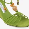 Lova Wedge 85 Clover Mix-kilklackar i mocka med pärlor Lova Wedge 85 Clover Mix-kilklackar i mocka med pärlor