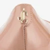 Love 65 pumps i balettrosa lackläder med JC-emblem Love 65 pumps i balettrosa lackläder med JC-emblem