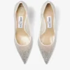 Love 65 vita pumps i mesh med DéGradé-kristaller Love 65 vita pumps i mesh med DéGradé-kristaller