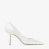 Love 85 Ivory Candyfloss Glitter Pumps Love 85 Ivory Candyfloss Glitter Pumps
