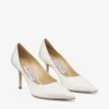 Love 85 Pumps i elfenbensfärgad satin